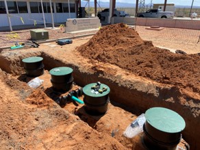 Advanced Septic Pros customer septic project 1